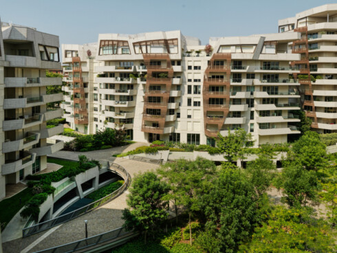 Visione interna del complesso CityLife, Milano