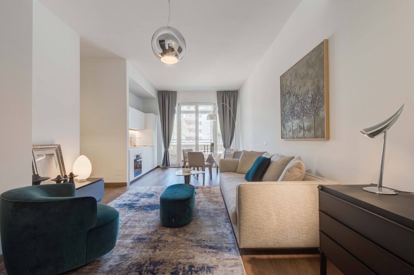 Domus Aventino, Roma - immagine degli interni di un appartamento