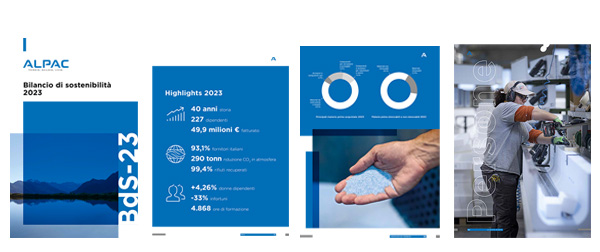 Bilancio di sostenibilità 2023 di Alpac