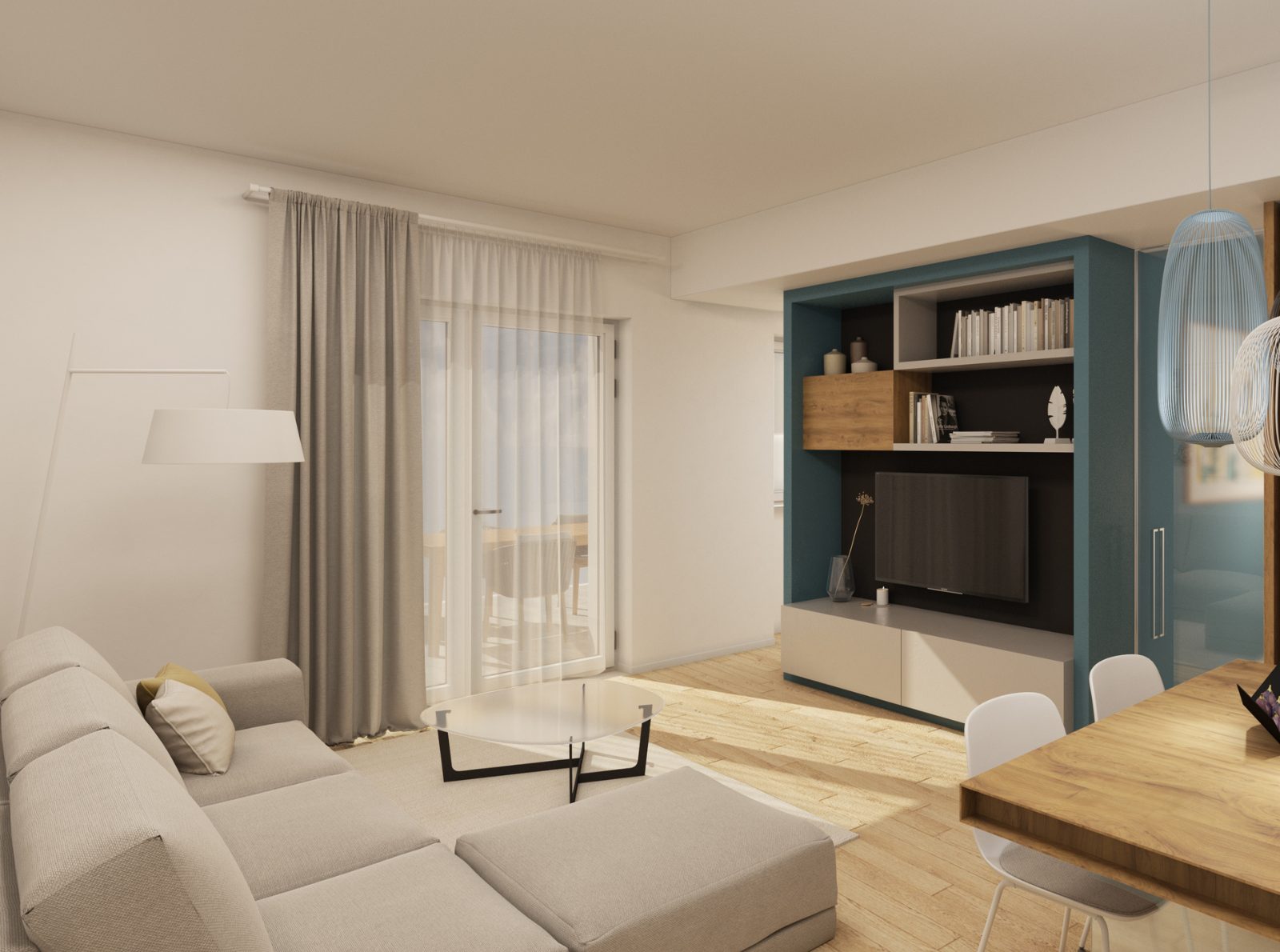 monoblocchi Ingenius VMC con cassonetto per oscuranti avvolgibili: interno appartamento monoblocchi Ingenius VMC con cassonetto per oscuranti avvolgibili: interno appartamento