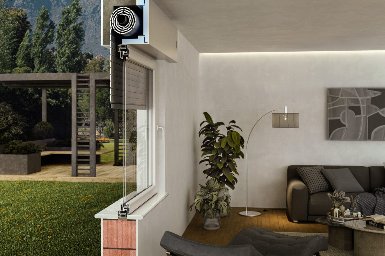 Cassonetto coibentato per riqualificazione MyBox Revo Light