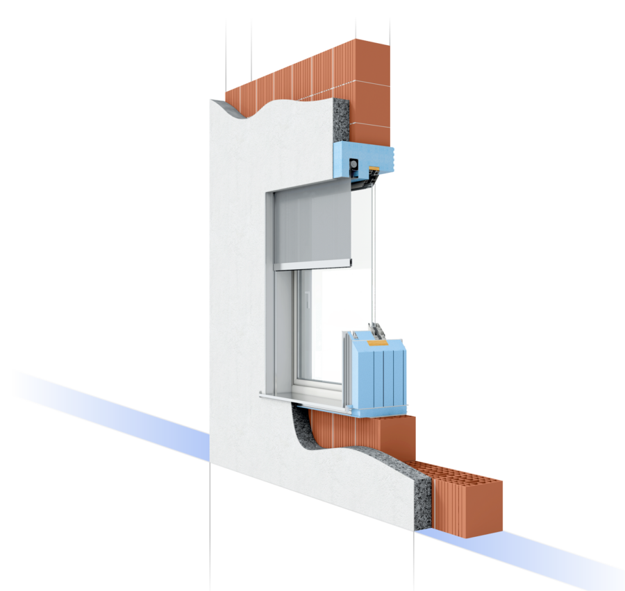 Monoblocco coibentato per tende oscuranti PRESYSTEM SPO