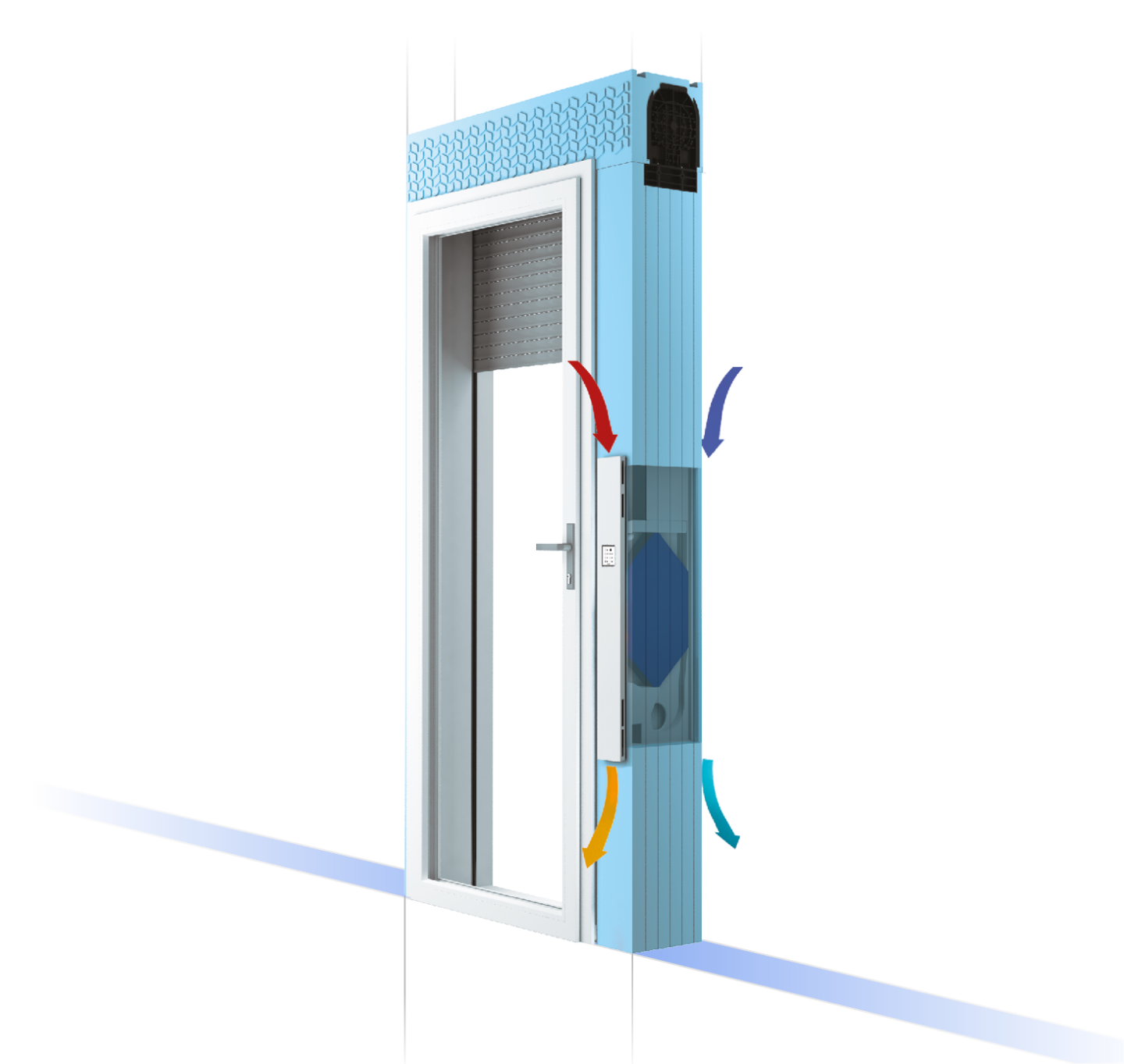 Monoblocco coibentato con VMC FlowSMART