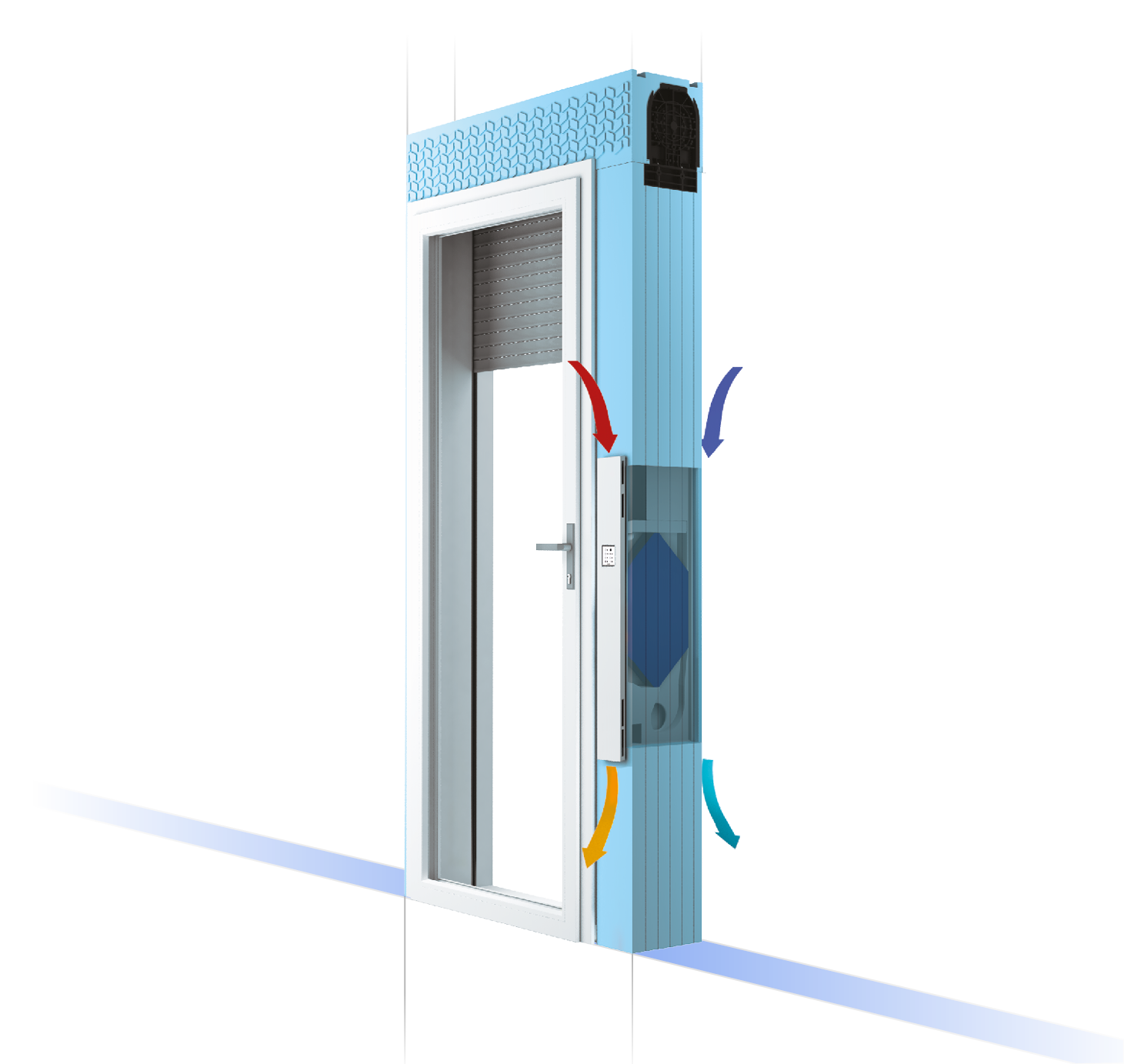 Monoblocco coibentato con VMC FlowSMART